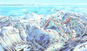 Piste Plan Skigebied
